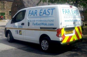 Far East gas engineer service van