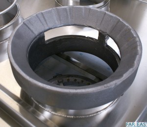 XTRAO cast iron wok ring