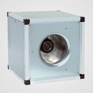 Accoustically insulated fan casing