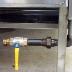 1" gas isolation valve