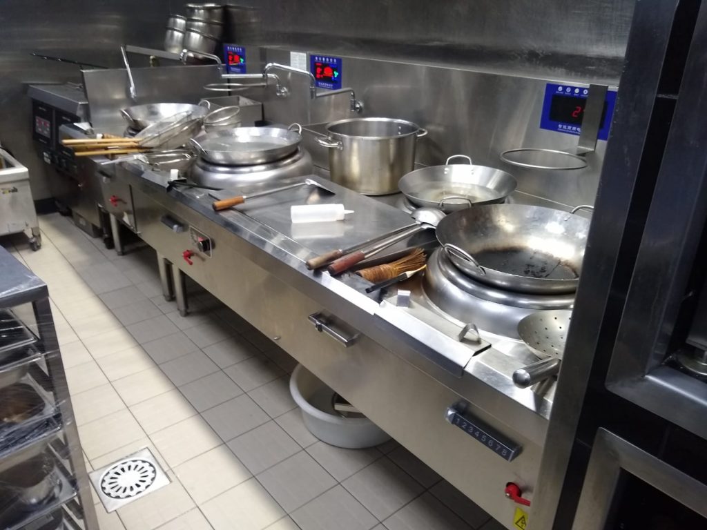 Induction wok range custom