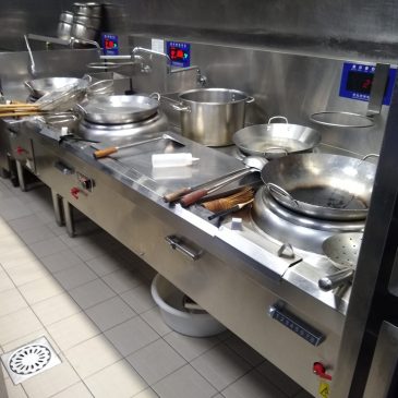 Induction wok range custom